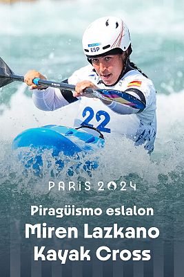 Piragüismo JJOO París 2024 - Slalom: Kayak Cross (F). Serie 4