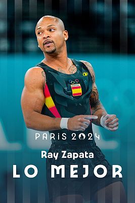 Gimnasia artística JJOO París 2024 - Gimnasia artística | Ray Zapata se queda sin medalla en la final de suelo
