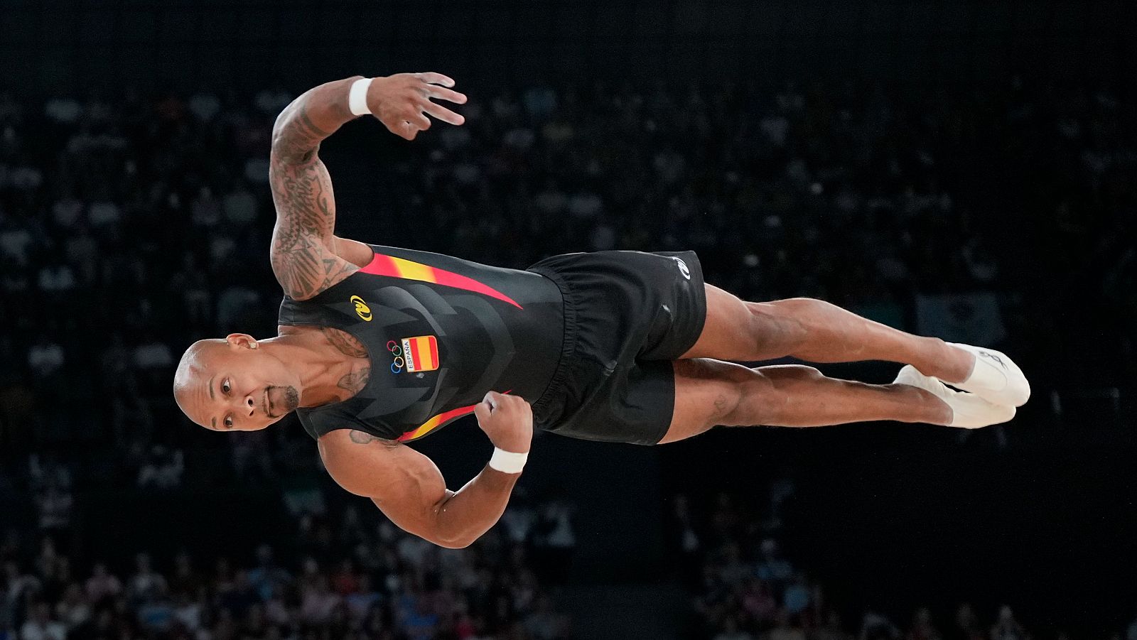 Gimnasia artística | Ray Zapata se queda sin medalla en la final de suelo