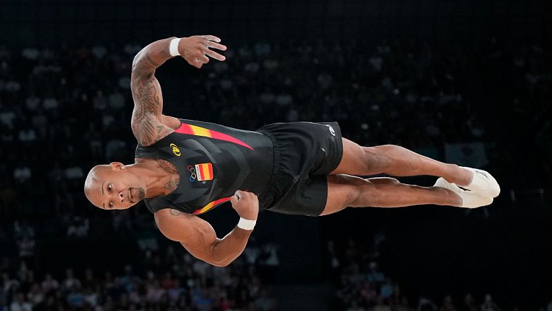 Gimnasia artística | Ray Zapata se queda sin medalla en suelo - Gimnasia artística JJOO París 2024 | Ver