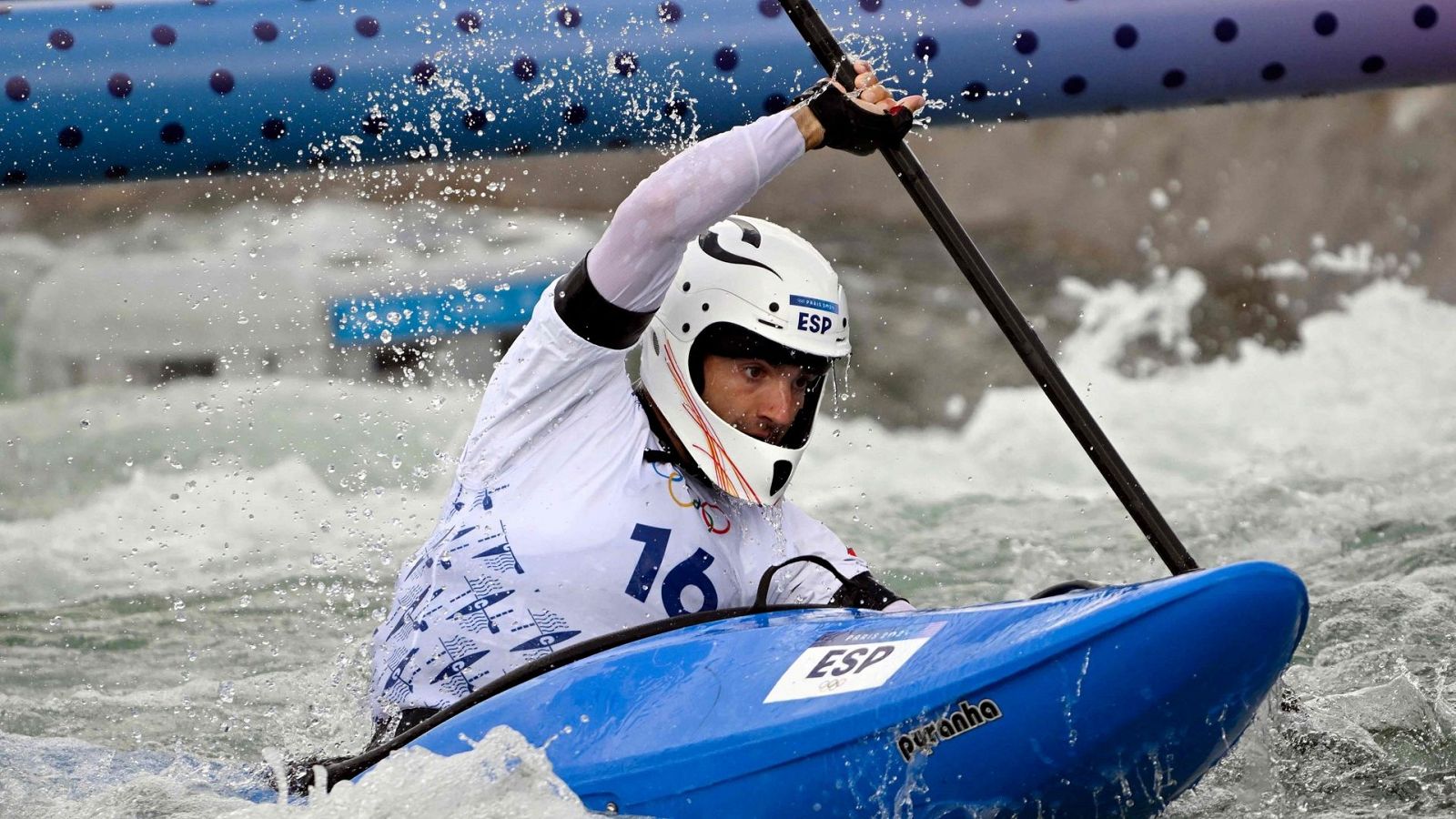 París 2024 - Piragüismo Slalom: Kayak Cross (M). Series 10 y 11