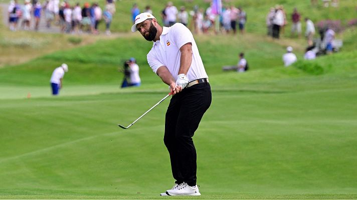 Jon Rahm, en golf: Rahm peleará por el oro en golf en la última jornada