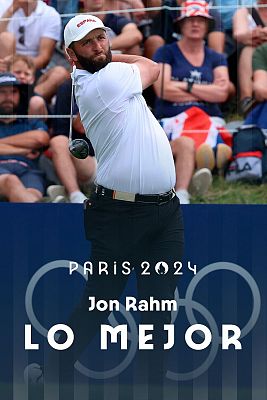 Jon Rahm, en golf: Rahm peleará por el oro en golf en la última jornada