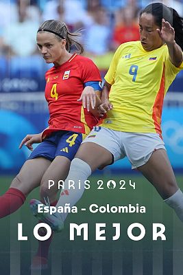 Fútbol JJOO París 2024 - España – Colombia (F) fútbol: Cata Coll se viste de heroína para meter a España en semifinales