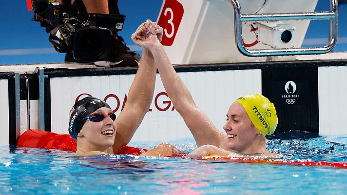 Natación JJOO París 2024 - Final natación 800m (F): Ledecky se convierte en la mujer con más oros de los Juegos Olímpicos