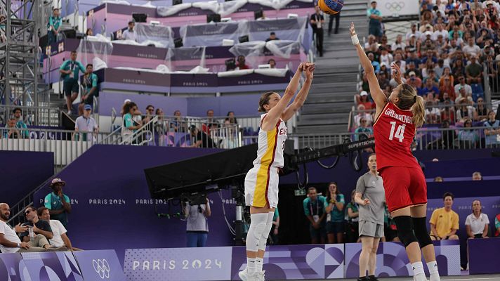 Baloncesto 3x3 París 2024 | España se mete en semis, a pesar de la derrota ante Alemania