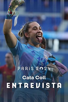 Fútbol JJOO París 2024 - Cata Coll, a RTVE: "Tenía claro que el primer penalti iba a ir ahí y más de esa jugadora"