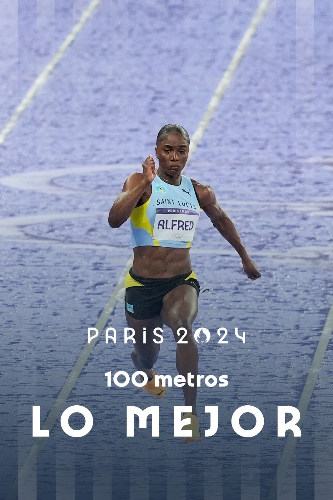 Resumen 100 M Lisos (F) | JJOO París 2024