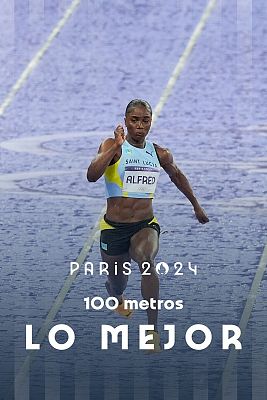 Final 100m lisos (F): Julien Alfred sorprende y da la primera medalla a Santa Lucia