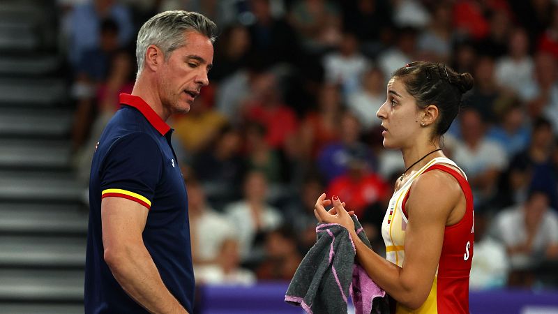 Fernando Rivas: "Carolina Marín no merecía acabar así" - Bádminton JJOO París 2024 | Ver