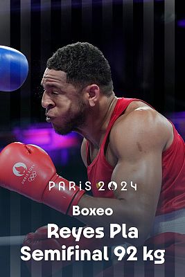 Boxeo JJOO París 2024 - 92kg (M). Semifinal: E. Reyes (ESP) vs. L. Alfonso (AZE)