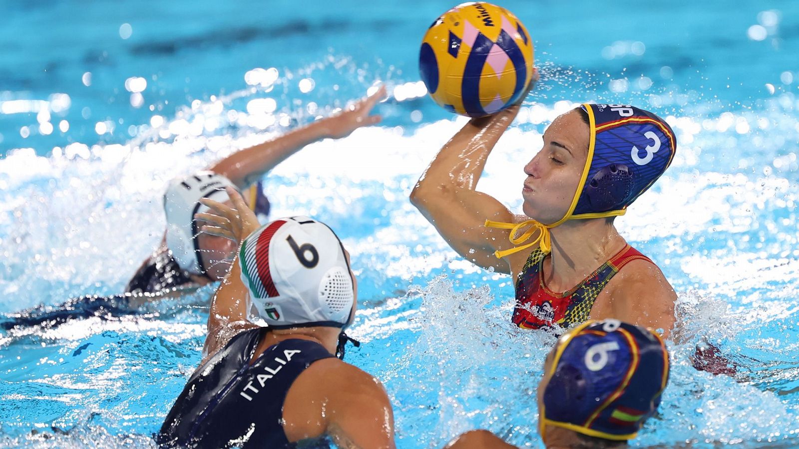 Waterpolo: Italia - España (f) | París 2024