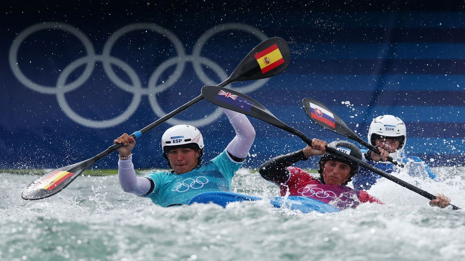 París 2024 - Piragüismo Slalom: Kayak Cross (F): Serie 3 - Ver ahora