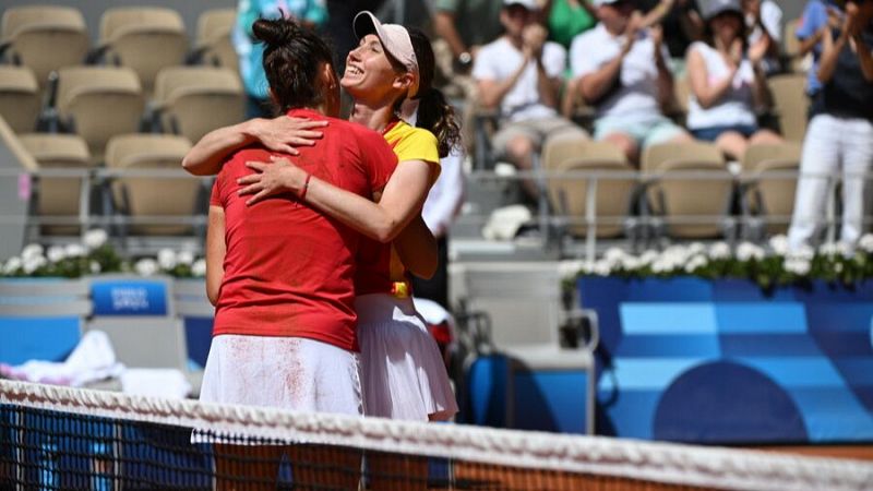 Bucsa - Sorribes: "Era el sueño de mi vida conseguir una medalla olímpica" - Tenis JJOO París 2024 | Ver