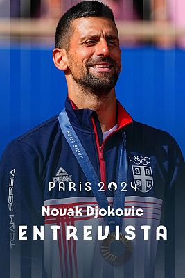 Tenis JJOO París 2024 - Djokovic a RTVE: "Es un éxito completamente diferente, de emociones y sensaciones con respecto a los otros"
