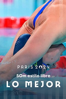 Final natación 50m (F): Sjoestroem, "a su ritmo" para ganar el oro