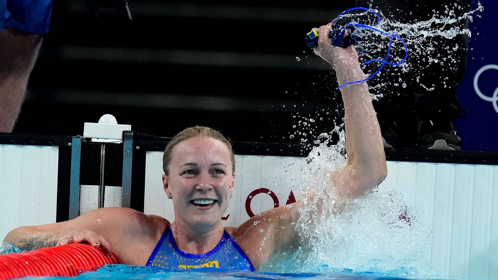 Final natación 50m (F): Sjoestroem, "a su ritmo" para ganar el oro