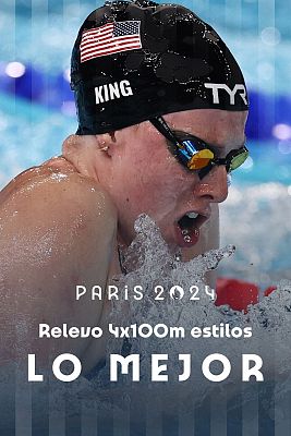 Natación JJOO París 2024 - Final natación 4x100 estilos (F): incontestable superioridad de Estados Unidos