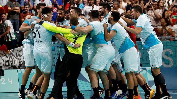 Balonmano JJOO París 2024 - España - Croacia (M) balonmano: los 'Hispanos' pelean, con uñas y dientes, el pase a cuartos de final