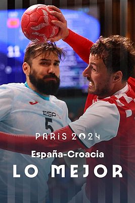 España - Croacia (M) balonmano: los 'Hispanos' pelean, con uñas y dientes, el pase a cuartos de final