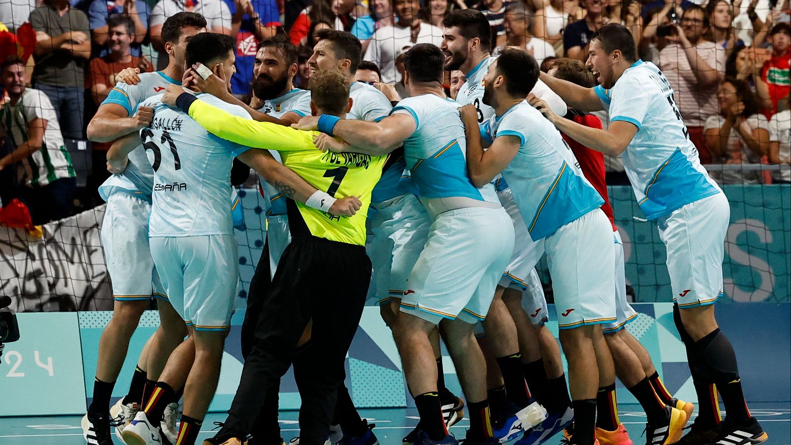 España - Croacia (M) balonmano: los 'Hispanos' pelean, con uñas y dientes, el pase a cuartos de final