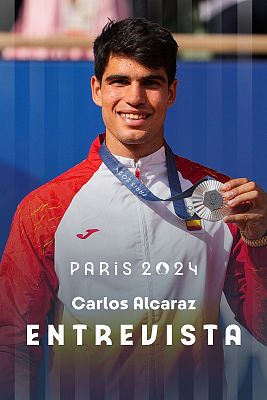 Tenis JJOO París 2024 - Carlos Alcaraz, a RTVE: "En cuatro años queremos la medalla de oro"