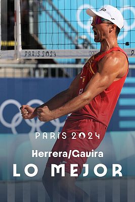 Vóley playa JJOO París 2024 - España - Polonia (M) vóley playa: Herrera y Gavira sorprenden a Polonia y se meten en cuartos