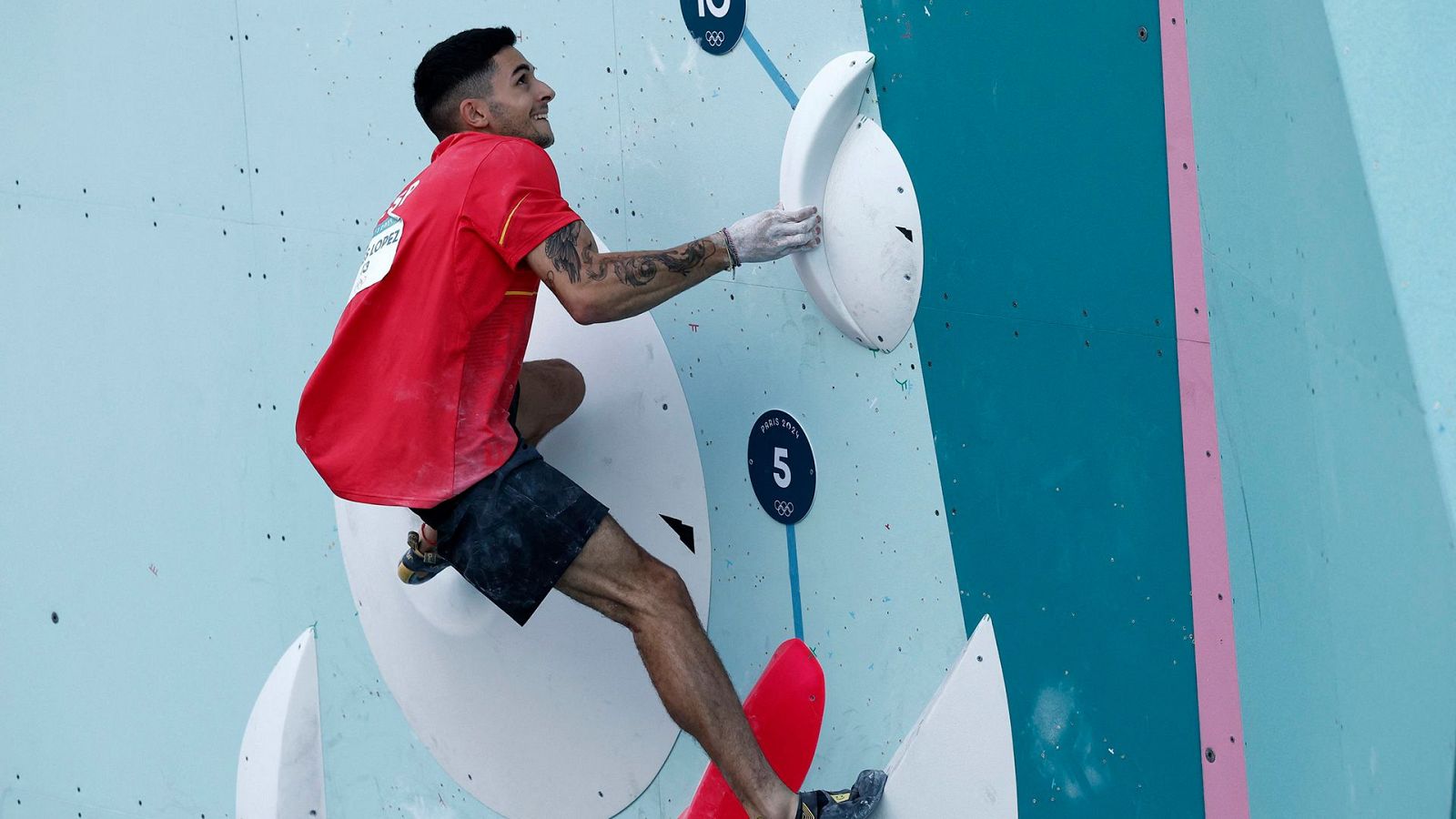 París 2024 - Escalada: Semifinal bloque y Clasificatoria dificultad (M) - Ver ahora