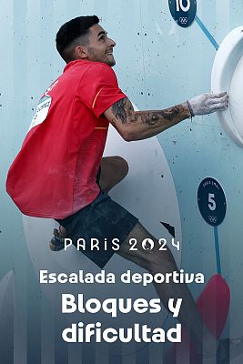 Escalada deportiva JJOO Paris 2024 - Semifinal bloque y Clasificatoria dificultad (M)