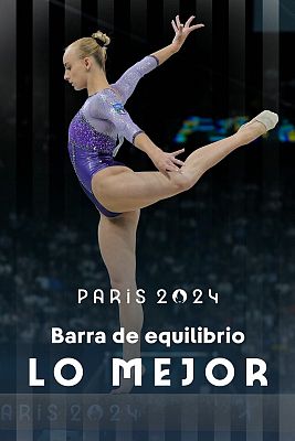 Simone Biles, en barra de equilibrio: una caída le priva del único oro olímpico que le falta