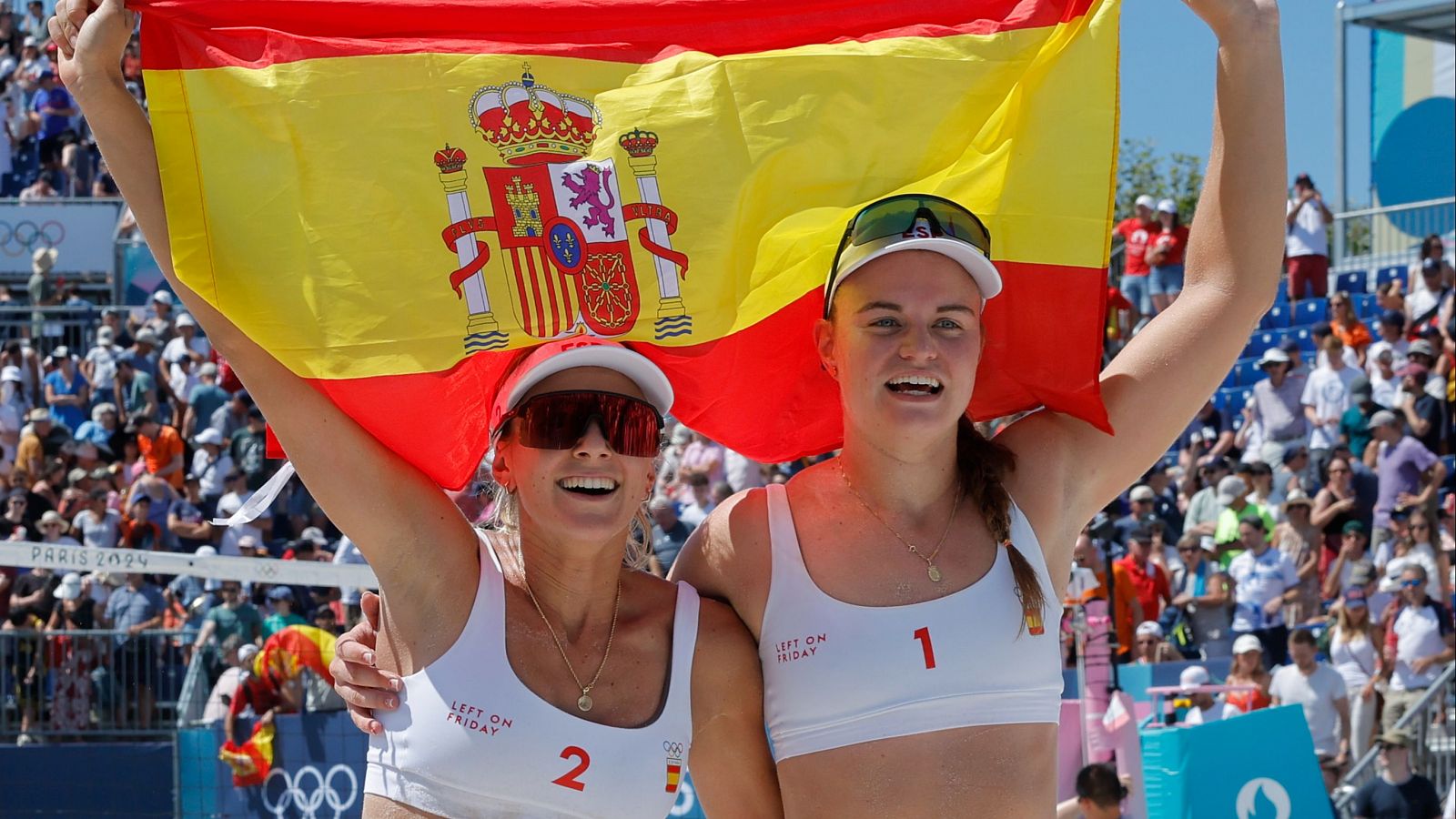 Vóley playa, París 2024 - Daniela Álvarez y Tania Moreno, a cuartos de final