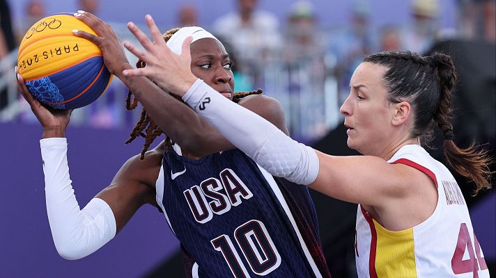 Baloncesto 3x3 JJOO París 2024 - Semifinal: España - EE.UU (F)