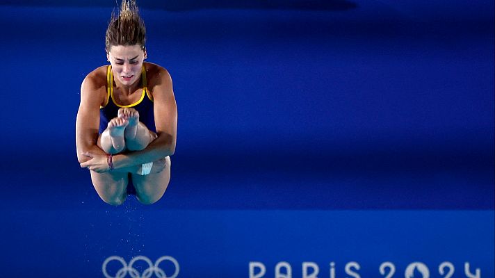 Saltos de trampolín, París 2024 - Ana Carvajal se queda a dos pasos de la final de saltos desde 10 metros