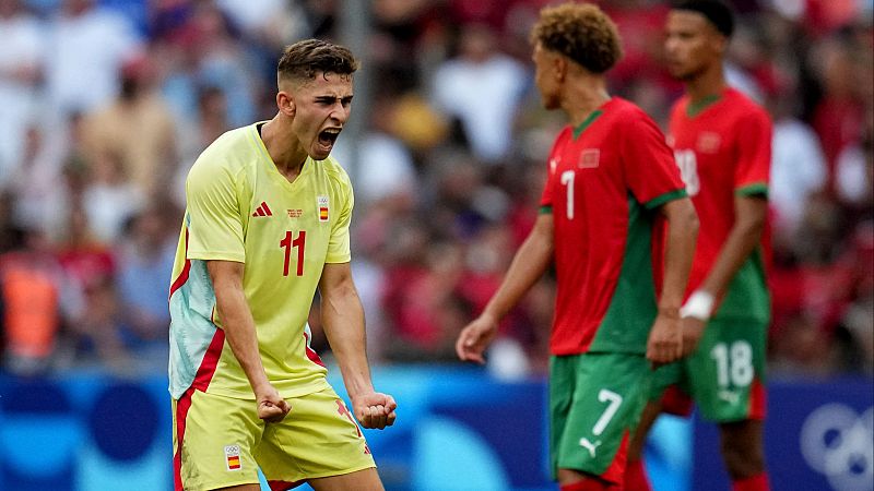 Marruecos - España (M) Fútbol: Fermín y Juanlu arman una remontada con destino a la final