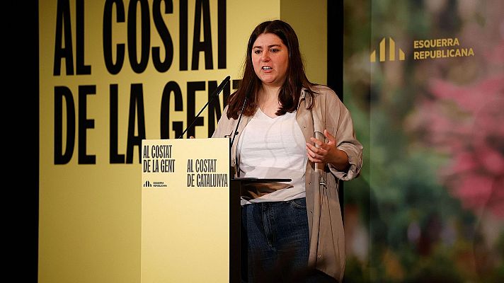 Telediario 2 - Las juventudes de ERC dan un "sí crítico" a la investidura del candidato del PSC, Salvador Illa