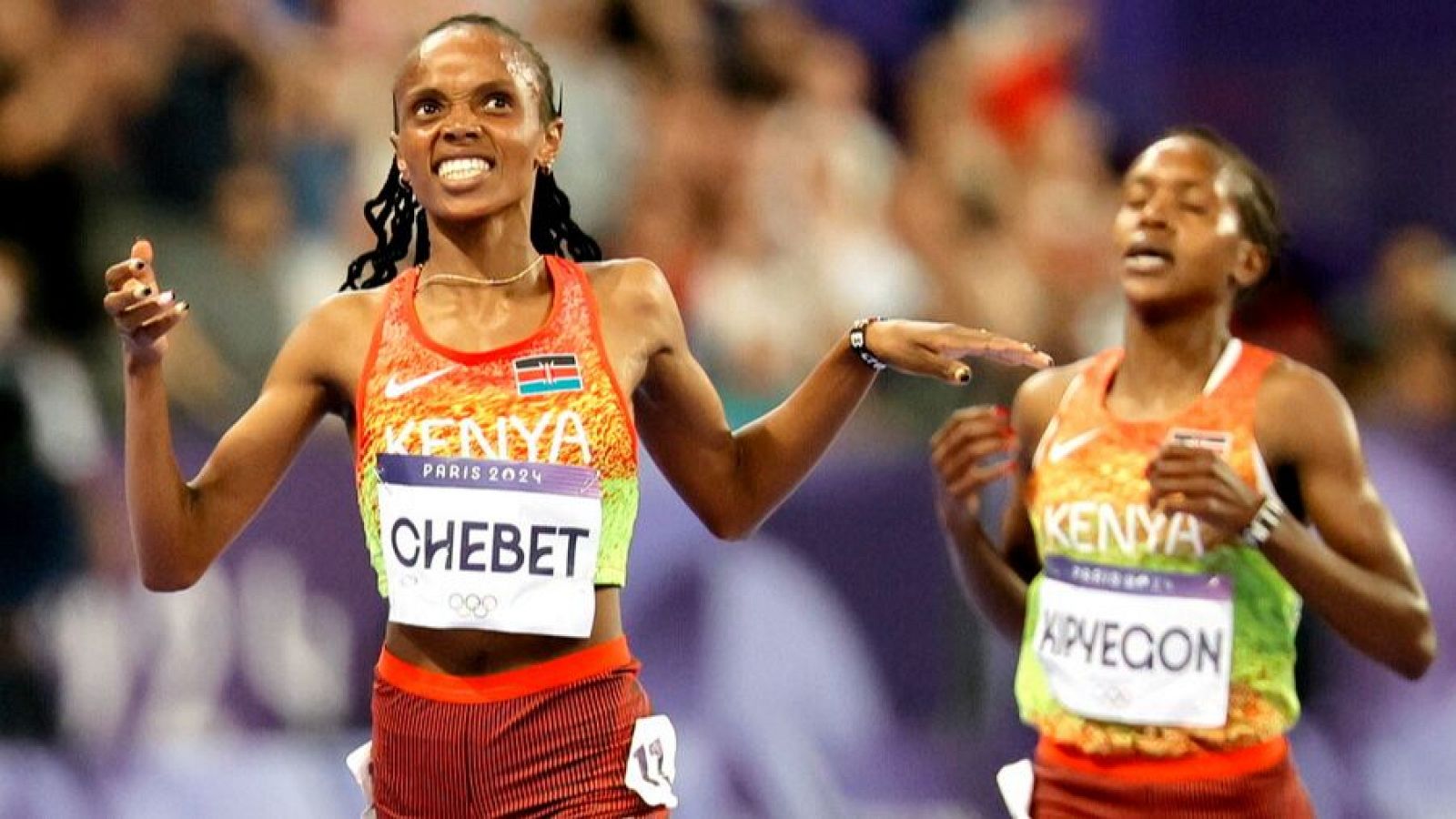 Atletismo 5000m (F): Chebet se lleva el oro y Kipyegon una descalificación