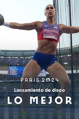 La estadounidense Valarie Allman revalida el oro en lanzamiento de disco femenino