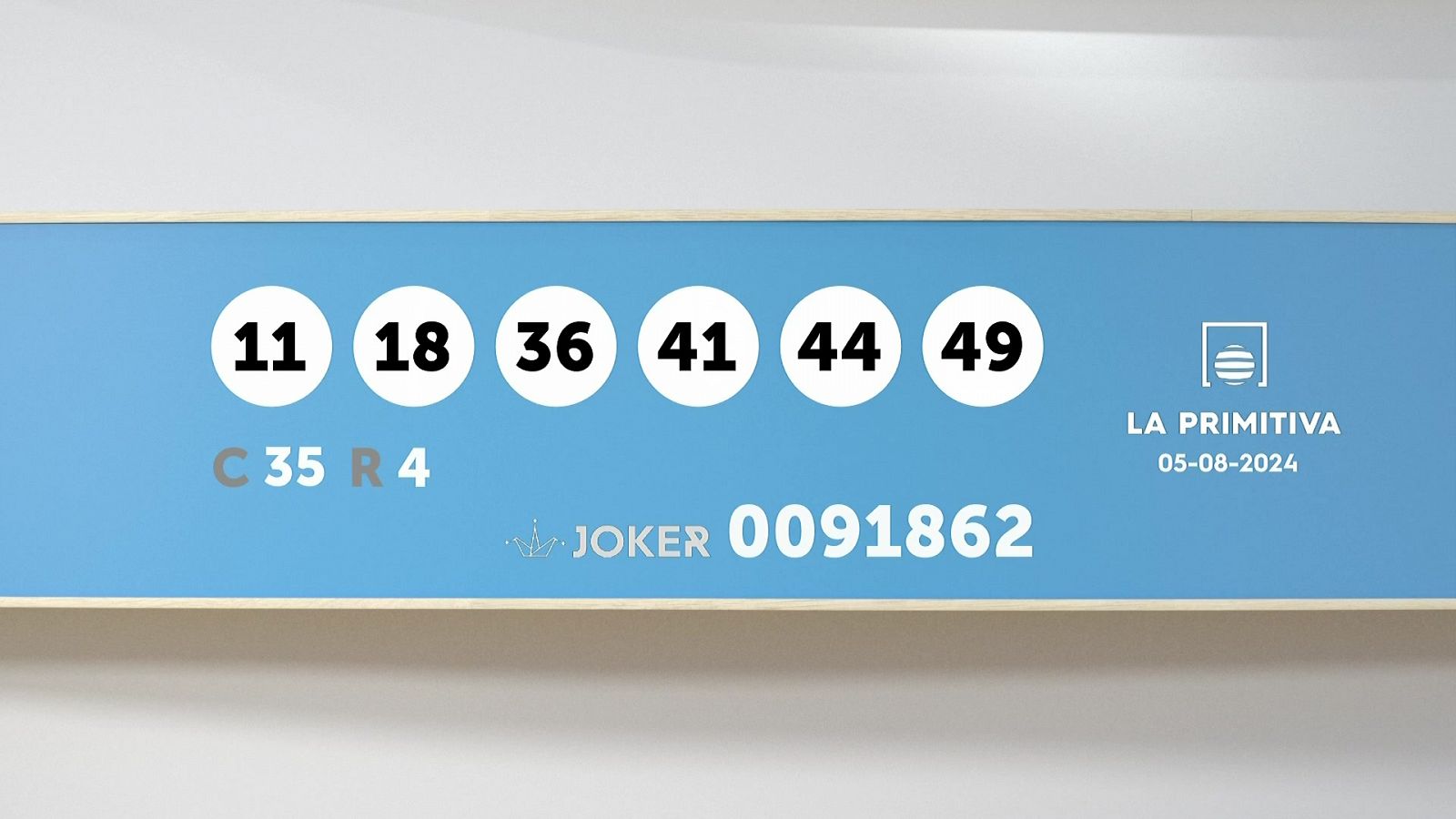 Sorteo de la Lotería Primitiva y Joker del 05/08/2024 - Ver ahora