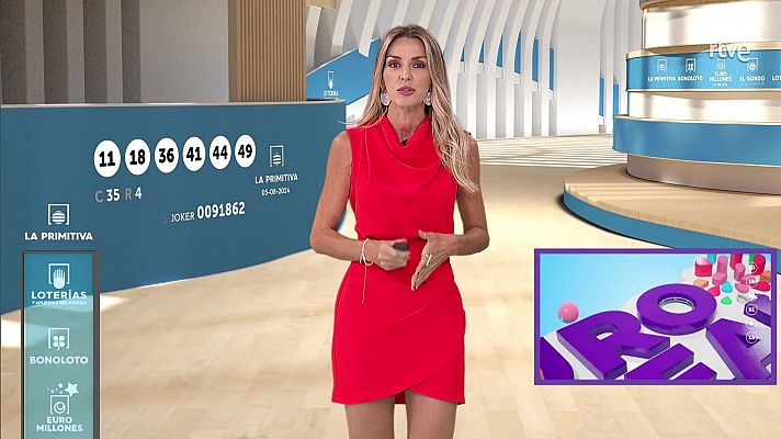Loterías - Sorteo de la Bonoloto y Primitiva del 05/08/2024