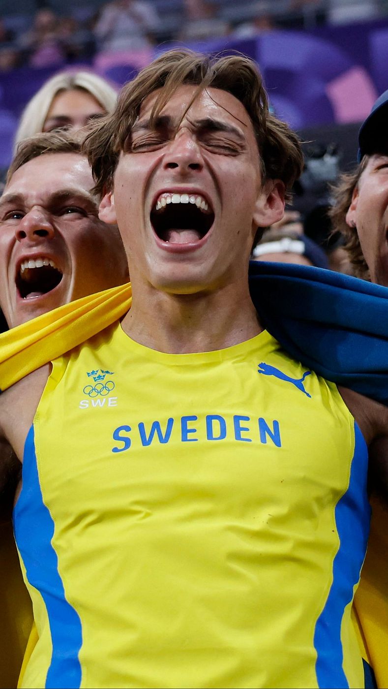 Duplantis, medalla olímpica y récord del mundo | Atletismo: final de pértiga (m) | JJOO Paris 2024 | Ver