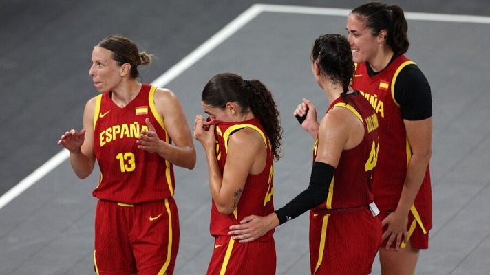 Selección femenina española baloncesto 3x3, a RTVE: "Esta plata sabe a oro"