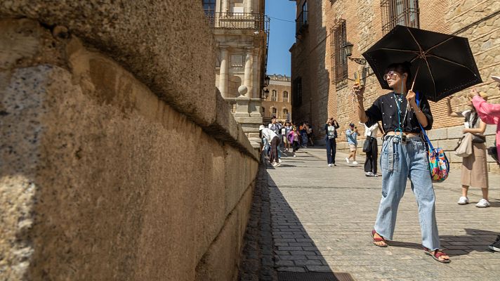 Temperaturas altas y tormentas en el norte peninsular