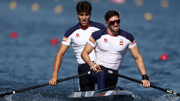 Piragüismo JJOO París 2024 - Sprint: C2 500m (M). Serie 2