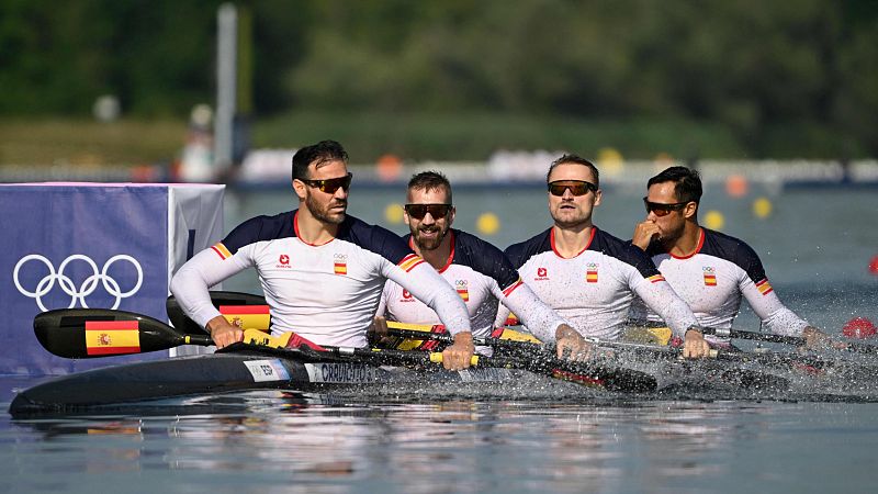 Resumen clasificación K4 500 (M) - Piragüismo sprint | París 2024 - Piragüismo JJOO París 2024 | Ver