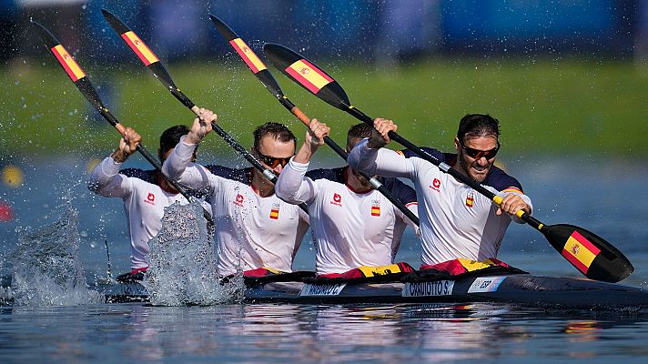 Sprint: K4 500m (M). Clasificatorias