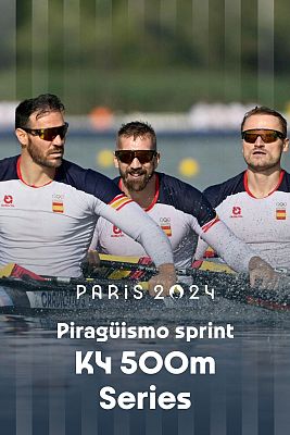 Piragüismo JJOO París 2024 - Sprint: K4 500m (M). Clasificatorias