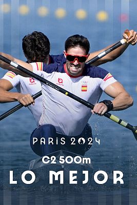 Piragüismo JJOO París 2024 - Joan Antoni Moreno y Diego Domínguez, a semifinales del C2 500