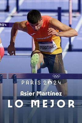 Atletismo París 2024 - Asier Martínez, a la semifinal de 110m vallas desde la repesca