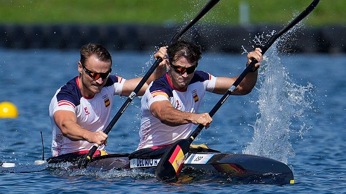 Sprint: K2 500m (M). Clasificatorias. Serie 1