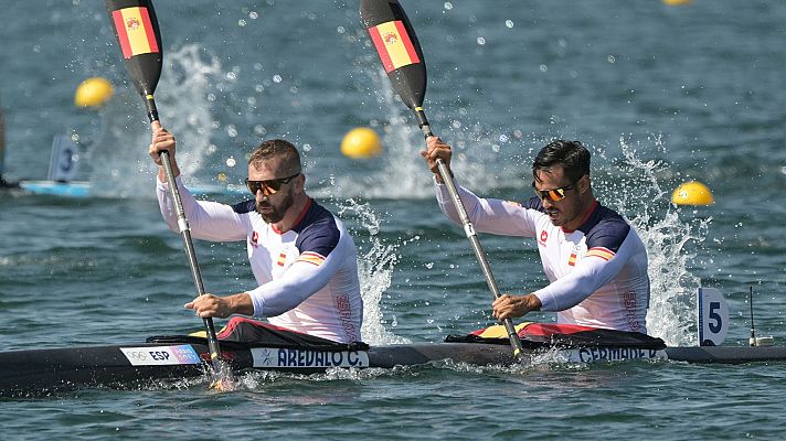 Piragüismo JJOO París 2024 - Sprint: K2 500m (M). Serie 3